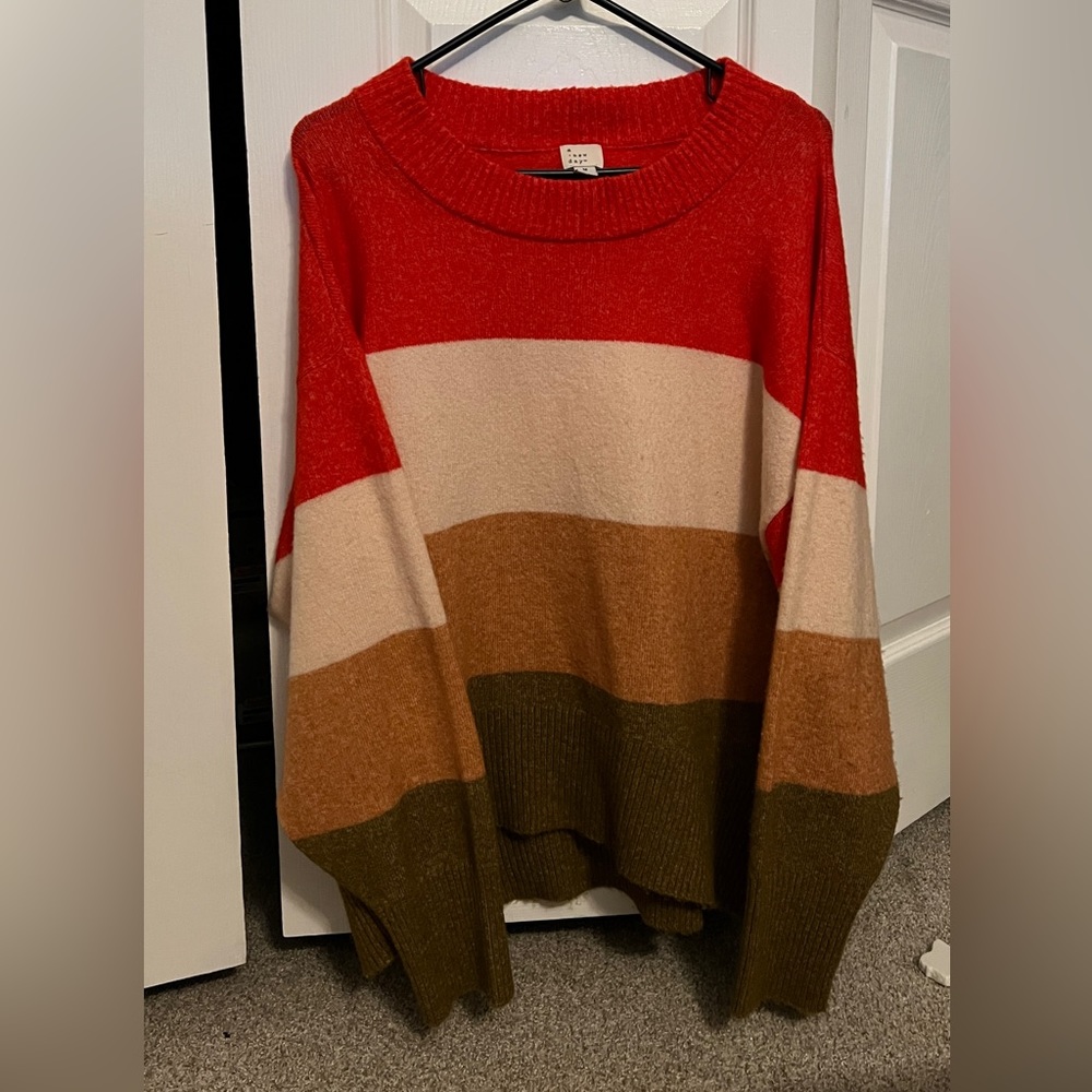 striped sweater